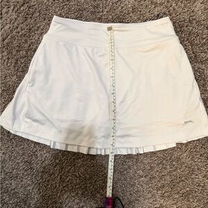 White Golf Skort